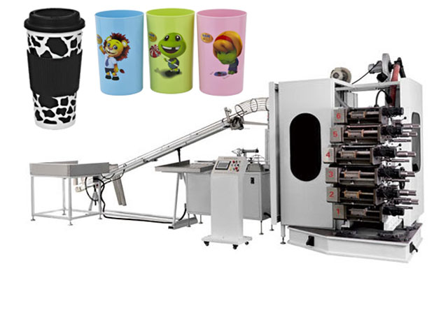 印杯机的回收功能节约了浆料，降低了清洗的耗水量